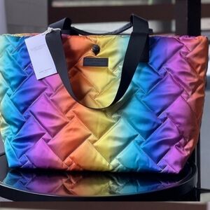 Kurt Geiger Luxury London Shopper Large with black crystals NWT$238